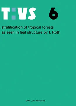 E-Book (pdf) Stratification of tropical forests as seen in leaf structure von Ingrid Roth