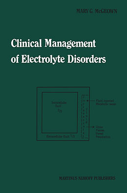 Kartonierter Einband Clinical Management of Electrolyte Disorders von Mary G. McGeown