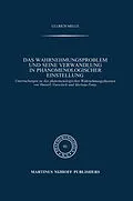 E-Book (pdf) Das Wahrnehmungsproblem und seine Verwandlung in phänomenologischer Einstellung von Ullrich Melle