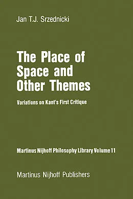 E-Book (pdf) The Place of Space and Other Themes von Jan J. T. Srzednicki
