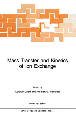 Kartonierter Einband Mass Transfer and Kinetics of Ion Exchange von 