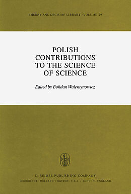 Couverture cartonnée Polish Contributions to the Science of Science de 