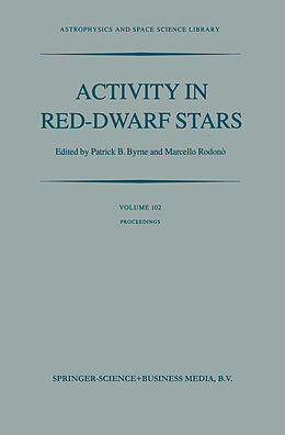 Kartonierter Einband Activity in Red-Dwarf Stars von 