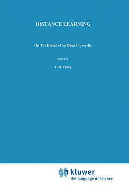E-Book (pdf) Distance Learning von C. M. Chang, H. F. M Crombag, K. D. J. M. van der Drift