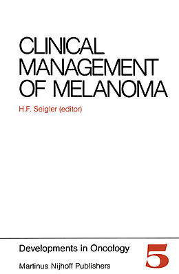 Kartonierter Einband Clinical Management of Melanoma von 