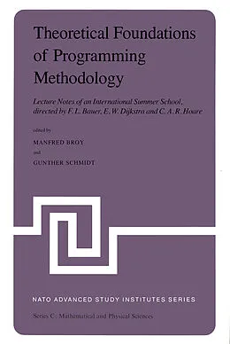 E-Book (pdf) Theoretical Foundations of Programming Methodology von 