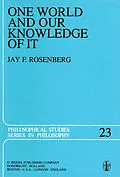 E-Book (pdf) One World and Our Knowledge of It von J. F. Rosenberg