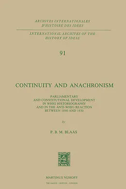 E-Book (pdf) Continuity and Anachronism von P. B. M. Blaas