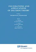 E-Book (pdf) Foundations and Applications of Decision Theory von 