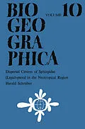 E-Book (pdf) Dispersal Centres of Sphingidae (Lepidoptera) in the Neotropical Region von H. Schreiber