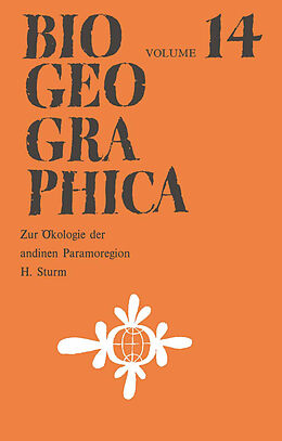 E-Book (pdf) Zur Ökologie der andinen Paramoregion von H. Sturm