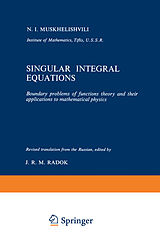 eBook (pdf) Singular Integral Equations de N. I. Muskhelishvili