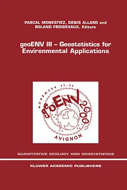 eBook (pdf) geoENV III - Geostatistics for Environmental Applications de 