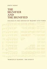 Kartonierter Einband The Signifier and the Signified von F. Noske