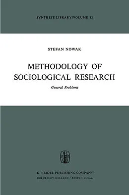 E-Book (pdf) Methodology of Sociological Research von S. Nowak
