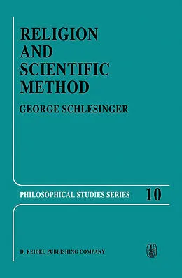 E-Book (pdf) Religion and Scientific Method von G. Schlesinger