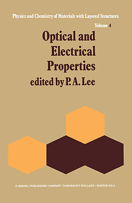 Kartonierter Einband Optical and Electrical Properties von 