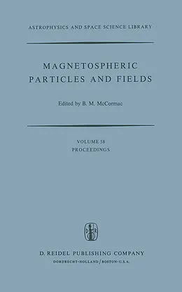 E-Book (pdf) Magnetospheric Particles and Fields von 