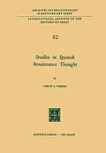 E-Book (pdf) Studies in Spanish Renaissance Thought von Carlos G. Noreña