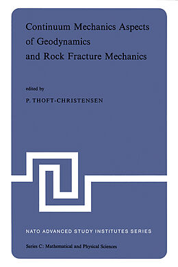 Couverture cartonnée Continuum Mechanics Aspects of Geodynamics and Rock Fracture Mechanics de 