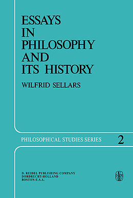 Couverture cartonnée Essays in Philosophy and Its History de Wilfrid Sellars