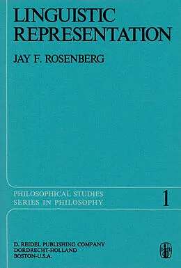 E-Book (pdf) Linguistic Representation von J. F. Rosenberg
