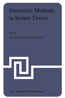 Kartonierter Einband Geometric Methods in System Theory von 