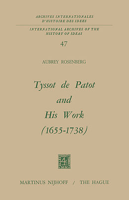 Kartonierter Einband Tyssot De Patot and His Work 1655   1738 von A. Rosenberg