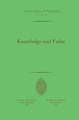E-Book (pdf) Knowledge and Value von 