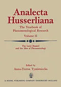 E-Book (pdf) The Later Husserl and the Idea of Phenomenology von 
