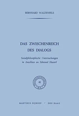 E-Book (pdf) Das Zwischenreich des Dialogs von B. Waldenfels