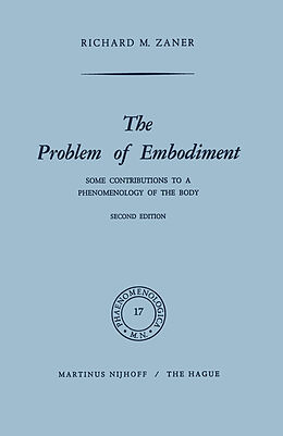 Couverture cartonnée The Problem of Embodiment de Richard M. Zaner