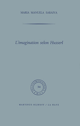 eBook (pdf) L'imagination selon Husserl de M. M. Saraiva