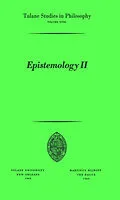 E-Book (pdf) Epistemology II von Ramona Cormier, James K. Feibleman, Sidney A. Gross