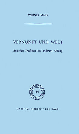 E-Book (pdf) Vernunft und Welt von W. Marx