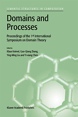 Couverture cartonnée Domains and Processes de 