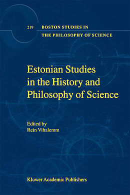 Kartonierter Einband Estonian Studies in the History and Philosophy of Science von 