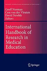 Kartonierter Einband International Handbook of Research in Medical Education von 