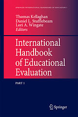 Couverture cartonnée International Handbook of Educational Evaluation de 