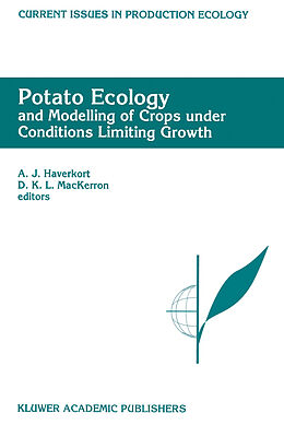 Couverture cartonnée Potato Ecology And modelling of crops under conditions limiting growth de 