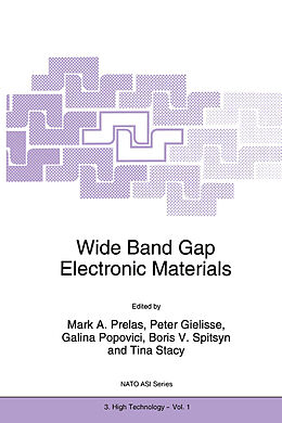 Kartonierter Einband Wide Band Gap Electronic Materials von 