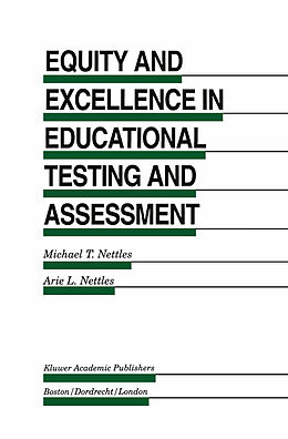 Kartonierter Einband Equity and Excellence in Educational Testing and Assessment von 