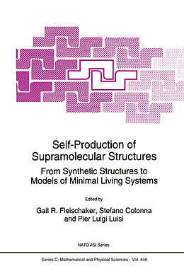 Kartonierter Einband Self-Production of Supramolecular Structures von 
