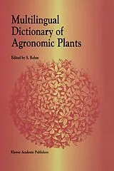 Kartonierter Einband Multilingual Dictionary of Agronomic Plants von