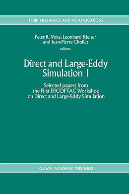 Kartonierter Einband Direct and Large-Eddy Simulation I von 