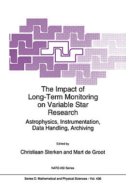 Kartonierter Einband The Impact of Long-Term Monitoring on Variable Star Research von 