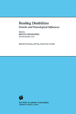 Kartonierter Einband Reading Disabilities von 