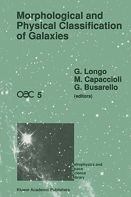 Kartonierter Einband Morphological and Physical Classification of Galaxies von 