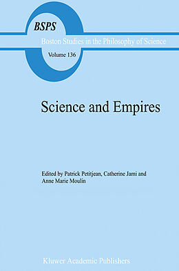 Couverture cartonnée Science and Empires de 