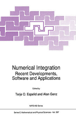 Couverture cartonnée Numerical Integration de 
